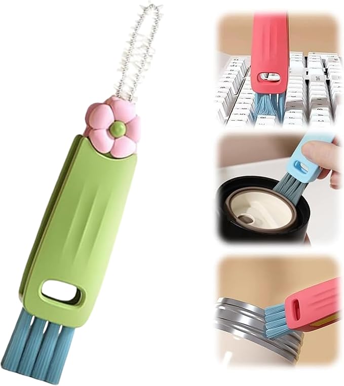 3 in 1 Cup Lid Cleaning Brush, Portable Cup Lid Cleaner by Shrunqi