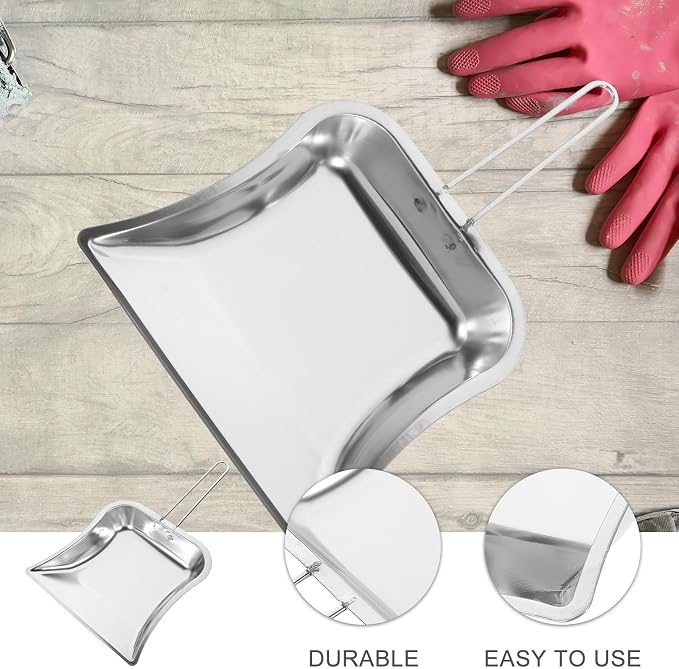 Stainless Steel Handheld Dustpan - Image 5