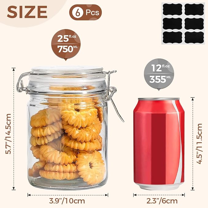 ComSaf Airtight Glass Canister - Image 2