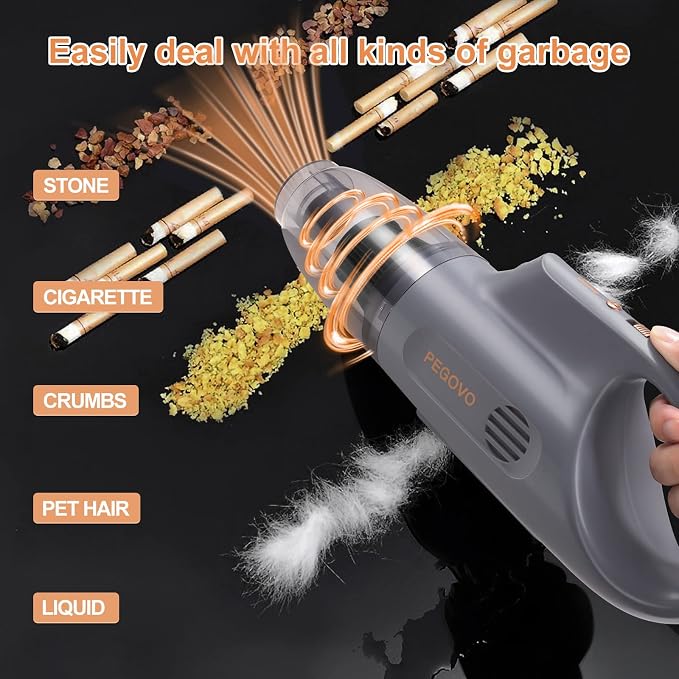 Handheld Vacuum Cordless Car Vacuum Portable, Cordless Handheld Vacuum Cleaner - Image 3