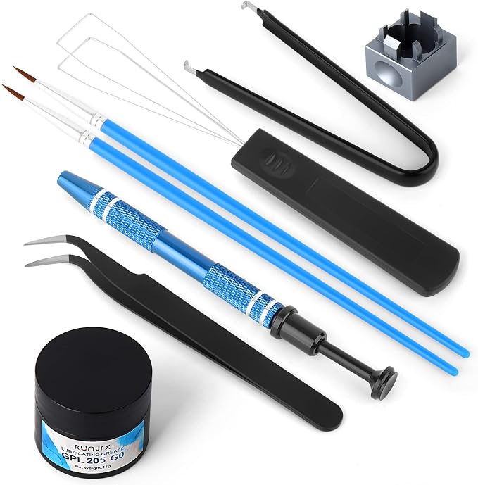 YIMAGUJRX RUNJRX Keyboard Switch Lube Kit GPL 205G0 0.53oz/15g, Switch Opener by YIMAGUJRX