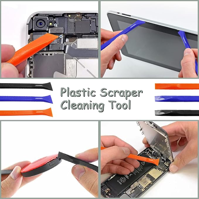 12Pcs Carbon Fiber Scraper Cleaning Tool Non-Scratch Plastic Multi-Purpose - Image 6