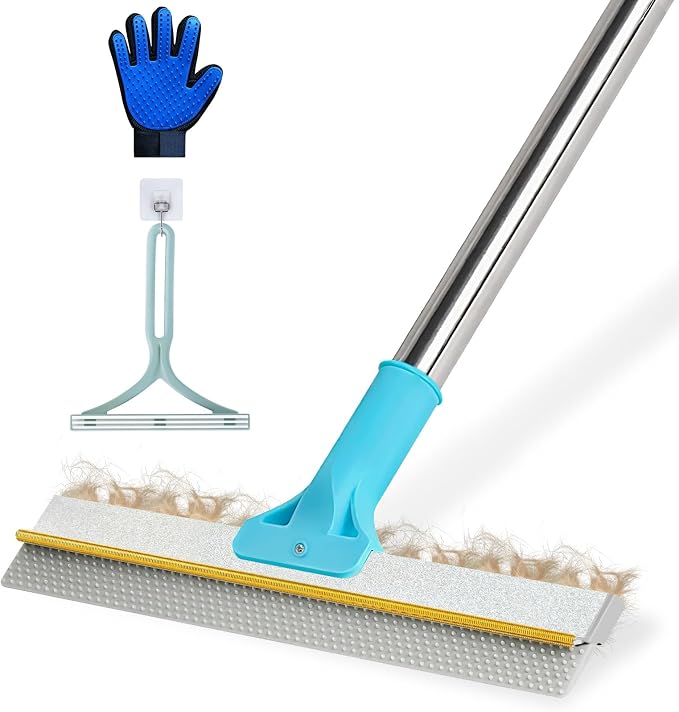 Carpet Rake for Pet Hair Removal by Homesuppliesanddogsupplies