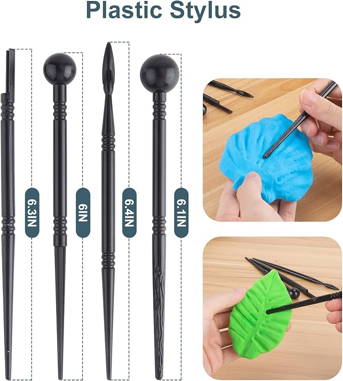Luney Clay Tools Kit, Air Dry Clay - Image 6