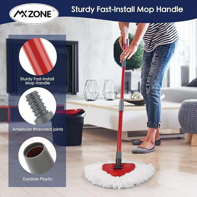 Spin Mop Handle Replacement Compatible - Image 5
