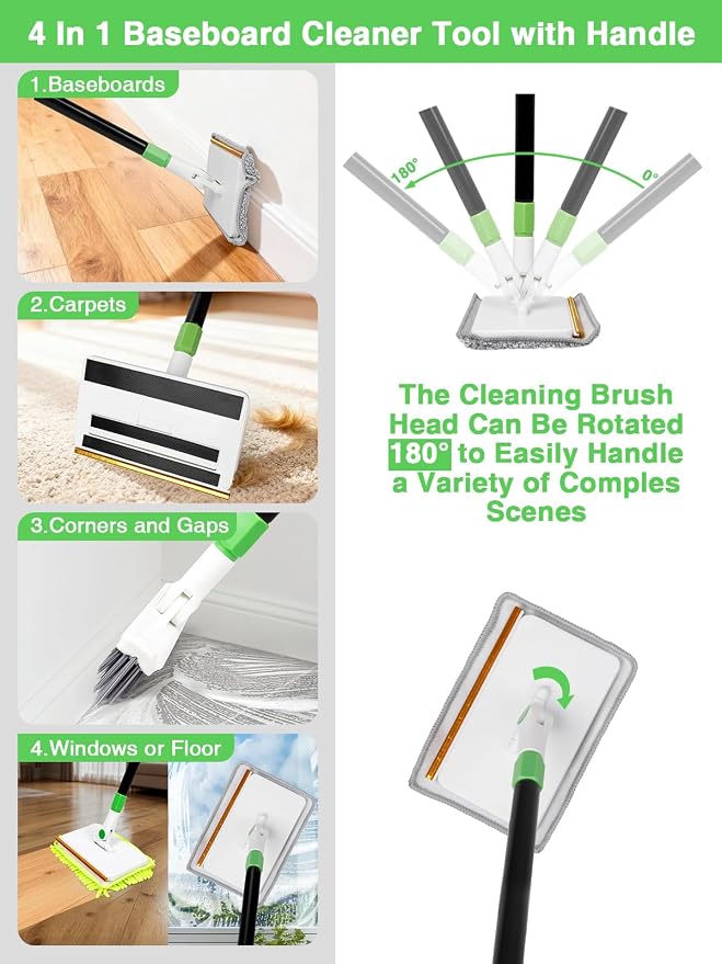4-in-1 Baseboard Cleaning Tool - Image 3