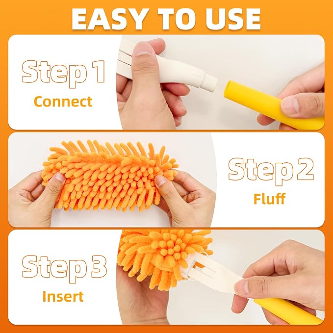 8 Pack Reusable Duster Refills Compatible - Image 4