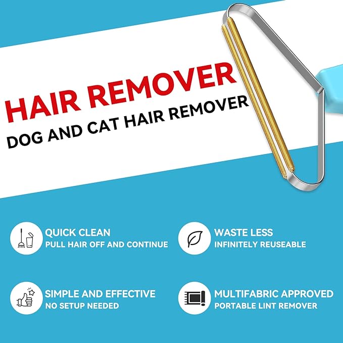 Pet Hair Remover, Pet Hair Removal Tool, Cleaner Pro Pet Hair, Fabric Shaver - Image 6