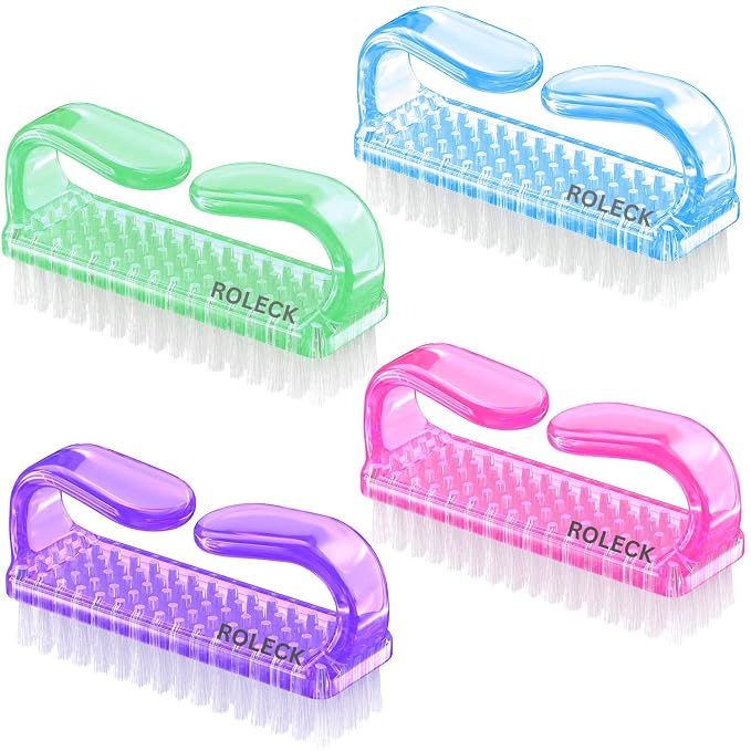 4 Pcs Nail Brush for daily Use by ZNDIJE