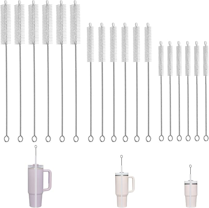 18Pcs Straw Cleaner Brush, Straw Cleaner by Unknown