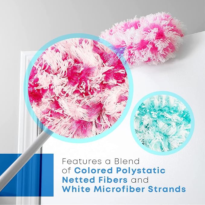 Fuller Brush Fuzzy Fan Duster – Dust & Clean Ceiling Fans, Woodwork – - Image 5