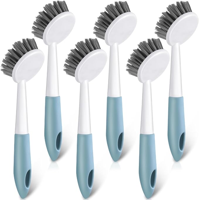 Patelai 6 Pack Kitchen Scrub Dish Brush by Patelai