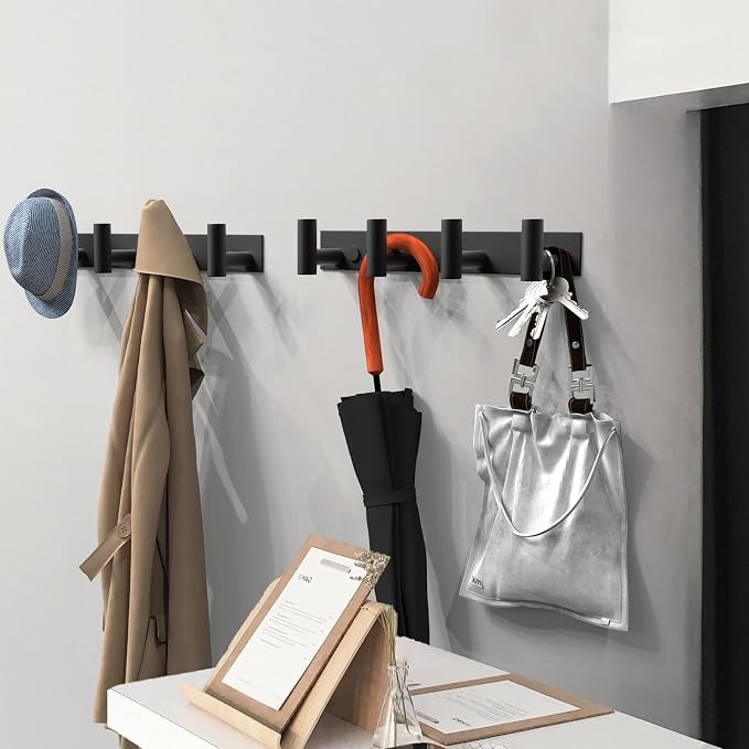 VAEHOLD Hat and Coat Wall Mount Rack - Image 7