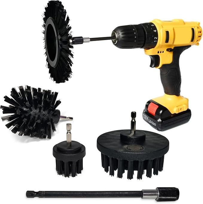 Grill Brush 5 Piece BBQ Cleaning Kit by Unknown