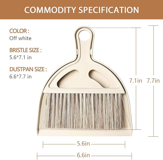 Mini Broom and Small Dustpan Brush - Image 7