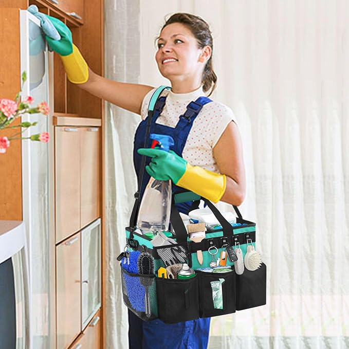 Cleaning Bags for Housekeepers, Large Cleaning Supplies Organizer - Image 4