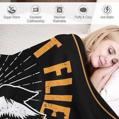 Goose Hunting Blanket Hunting Gifts for Men Goose Hunting Accessories Hunting Throw Blanket for Adults Soft Warm Cozy Fleece Blanket for Couch Sofa Bed 60"x80"