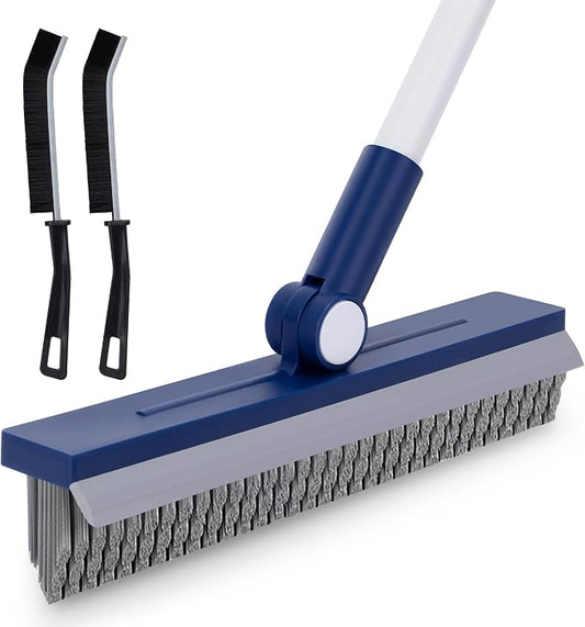 Grout Brush with Long Handle, Grout Cleaner Brush by IVYROLL