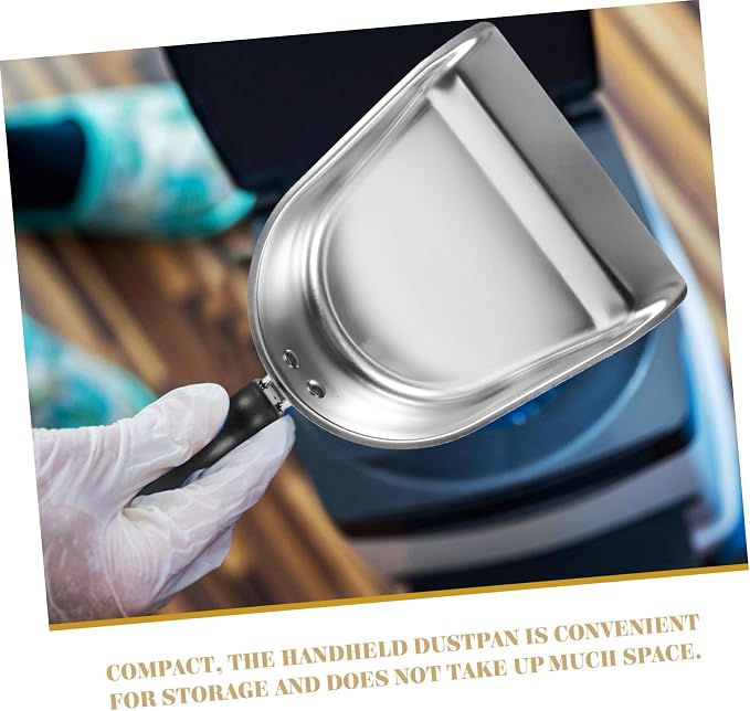 Stainless Steel Dustpan Metal Dust Pan Dustpan - Image 5