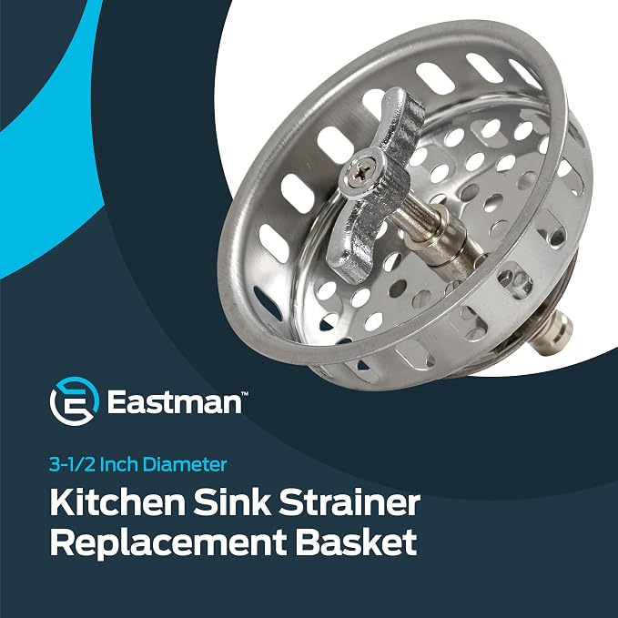 EZ-FLO Replacement Basket, Threaded-Post Spin and Seal, Stainless Steel - Image 2