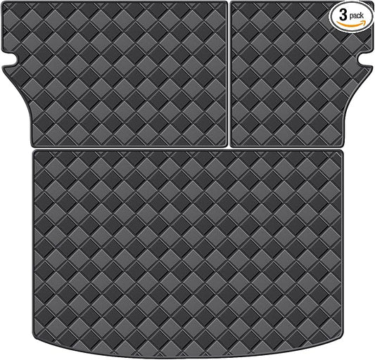 Cargo Mat & Backrest Mats for 2020-2025 Kia Soul (Cargo Mat Only Fit The Rear Deck in Upper Position),Cargo Liner Rear Trunk Liner Back Seat Cover Protector