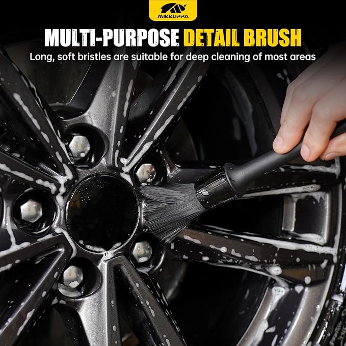 MIKKUPPA Car Wheel Brush Set - Image 5