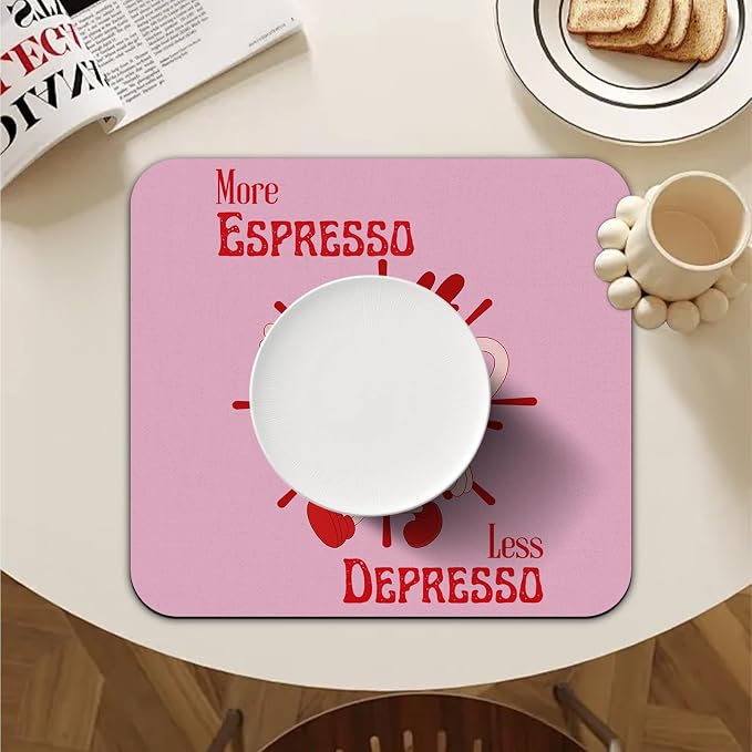 GZD More Espresso Less Depresso Coffee Mat - Image 5
