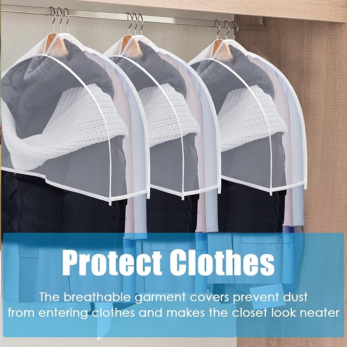 Patelai 16 Pcs 4" Gusseted Plastic Shoulder Covers - Image 4