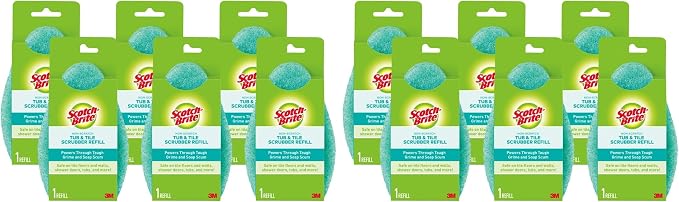 Scotch-Brite Non-Scratch Tub & Tile Scrubber Refill Pads by Scotch-Brite