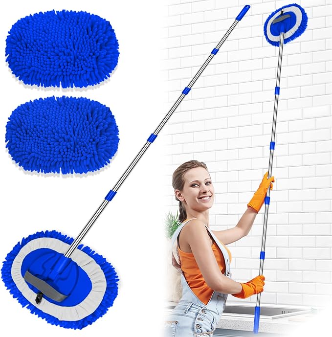 2 in 1 Lightweight Wall Cleaner Mop by WillingHeart