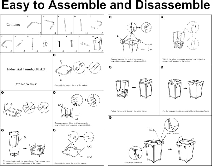StorageWorks 160L Laundry Basket - Image 8