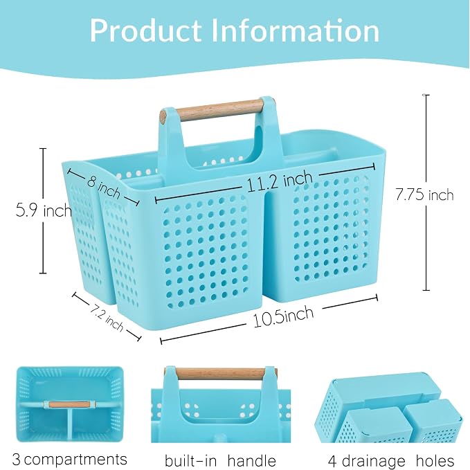 Portable Shower Caddy Basket - Image 2