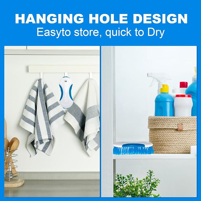 6.3" Multi Purpose Heavy Duty Scrub Brush - Image 7