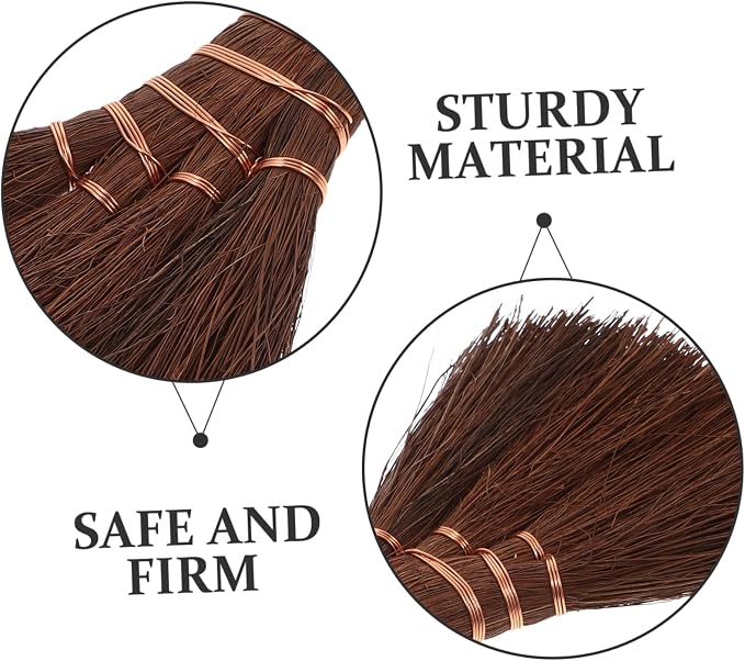 Cabilock Mini Hand Broom for Desk and Carpet Sweeper Short Broom Electric - Image 3