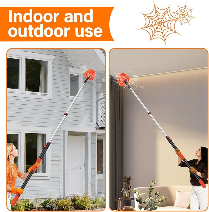 20FT Cobweb Duster with Extension Pole - Image 2