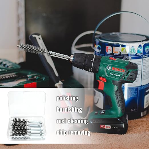 6 Pcs Stainless Steel Bore Brush Set - Image 4