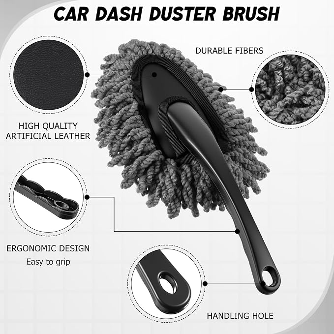 16 Pcs Windshield Cleaner Tool, Car Cleaning Kit - Image 4