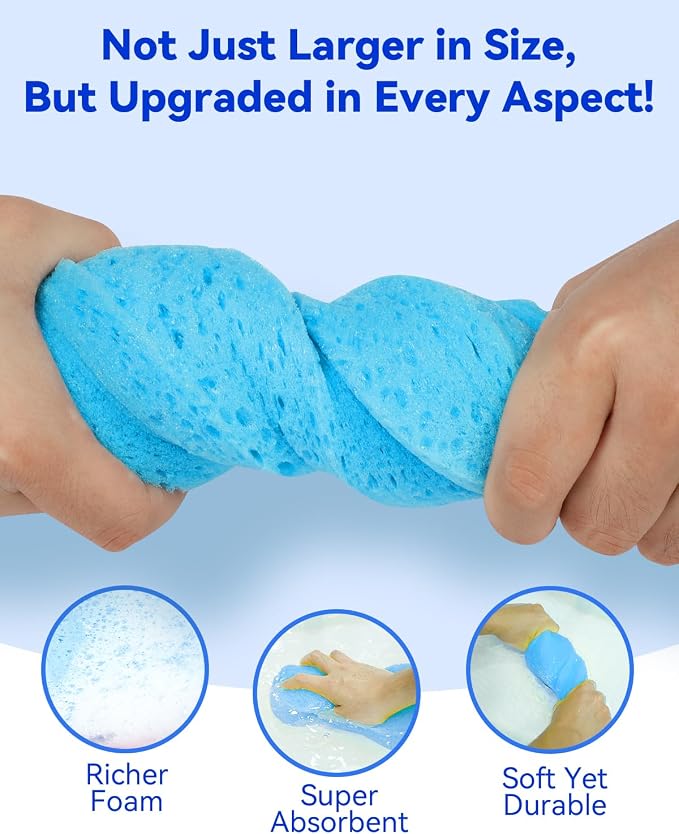 Temede Car Wash Sponge, Large All Purpose Sponges - Image 5