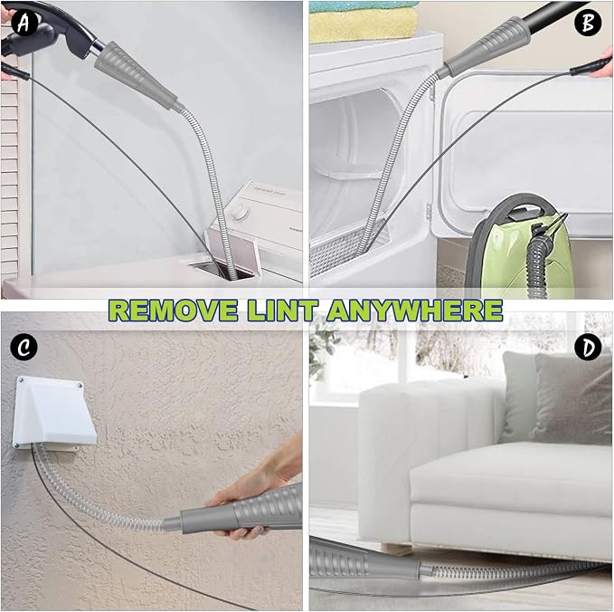 Sealegend 2PCS Dryer Vent Cleaner Kit - Image 3