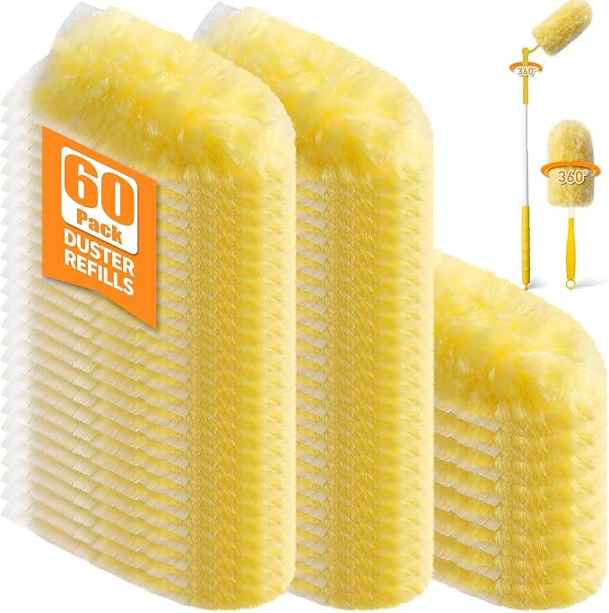 60 Count 360° Heavy Duty Duster Refills, Compatible by Unknown