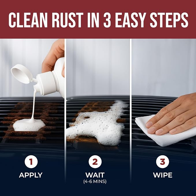 Stainless Steel Rust Remover and Stain Cleaner | NSF Approved | Non-Toxic & - Image 6