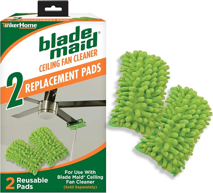 Blade Maid Replacement Microfiber Pads | Reusable, Machine Washable Pads by BladeMaid