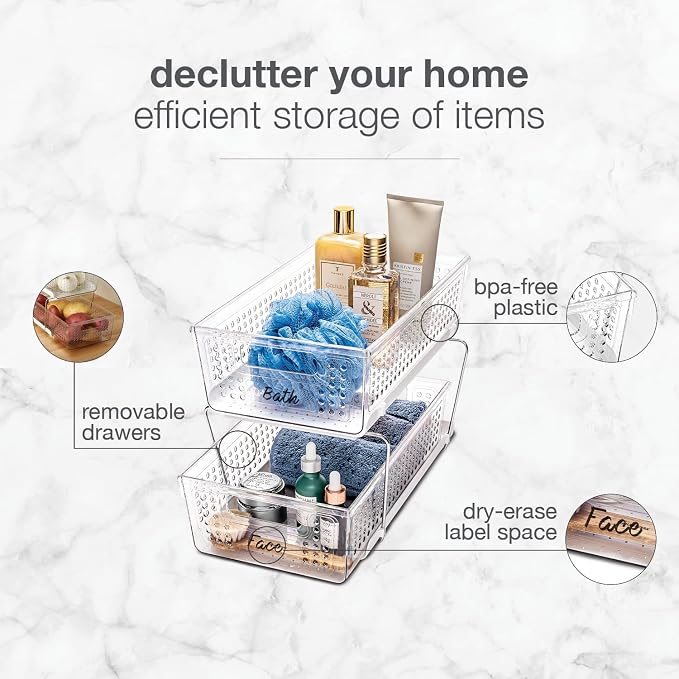 madesmart 2 Tier Organizer, Under Cabinet Storage - Image 5