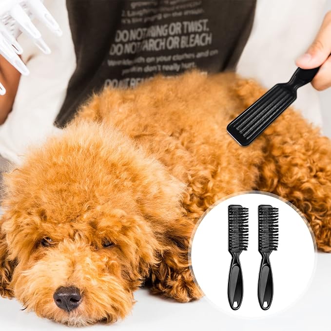 Patelai 12 Pcs Barber Clipper Brush Blade Trimmer Cleaning Brush - Image 5