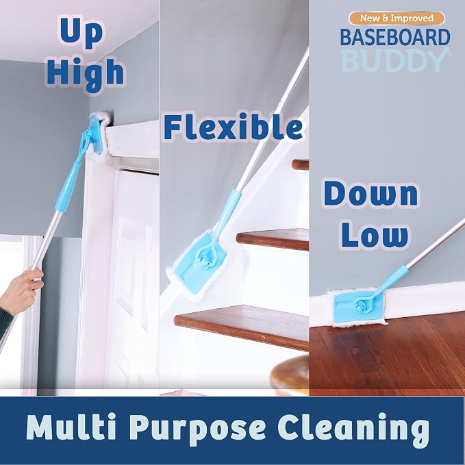 Baseboard Buddy 20-Pack Replacement Pads | Reusable Cleaning Pads - Image 4