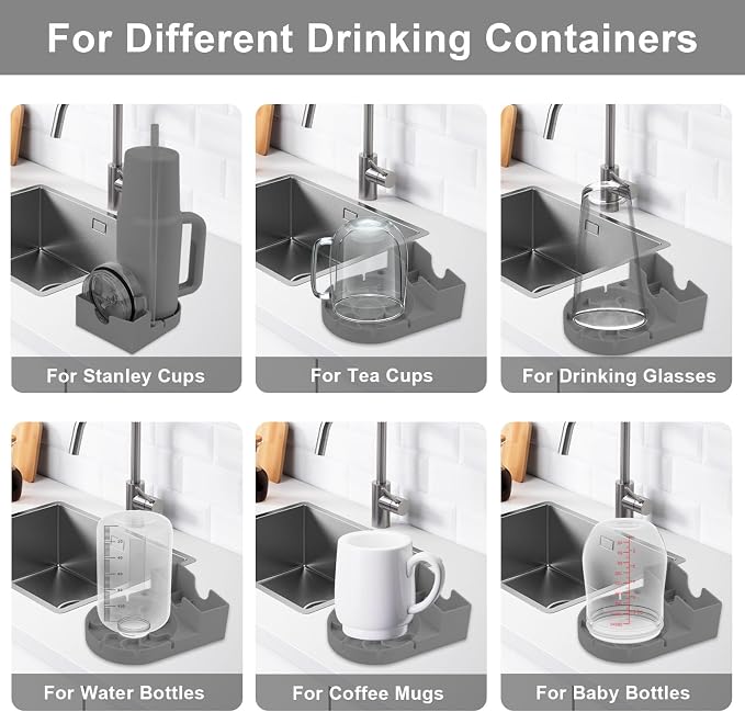 Water Bottle Drying Rack, Silicone Tumbler Drying Rack, Baby Bottle Dryer Holder - Image 2