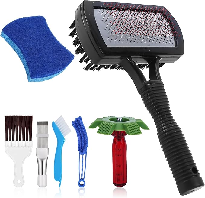 Aufind 7 PCS Different Air Conditioner Fin Cleaner kit, Brush Condenser Ac Coil by Aufind