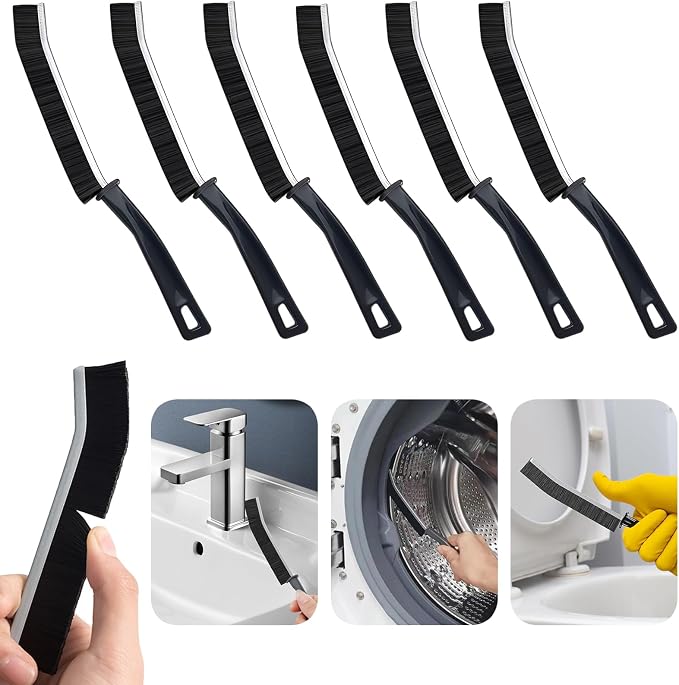 Crevice Cleaning Brush Magic Brush Tool, Bathroom Tile Groove Gap Radiator by CUNGLIN