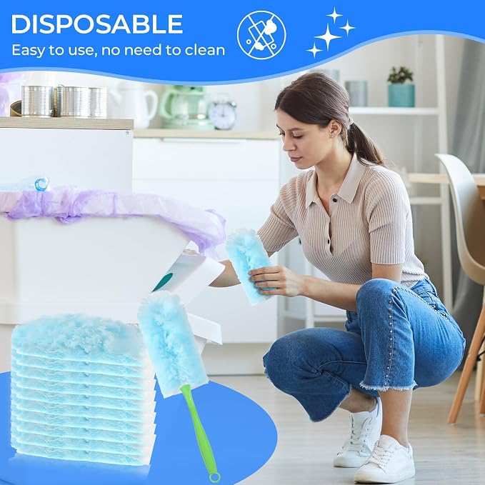 30PCS Disposable Dusters Refills Compatible - Image 8