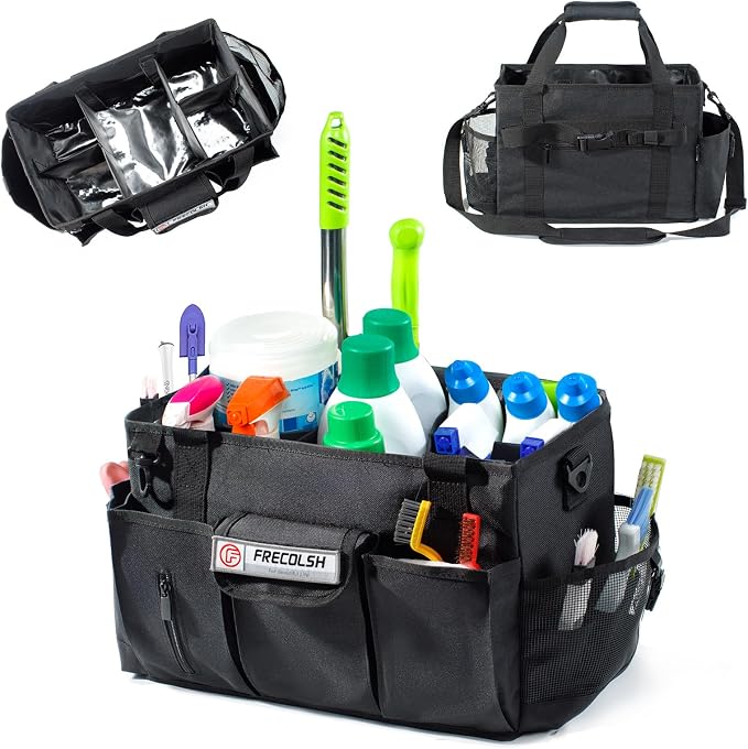 Cleaning Caddy for Cleaning Suppliers Organizer by FRECOLSH